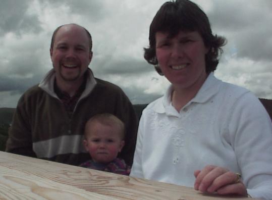 On holiday in Wales May 2001