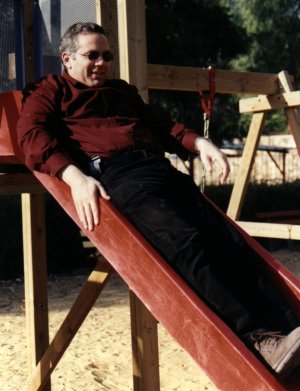 Avi on the slide!