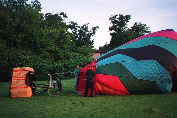 inflating