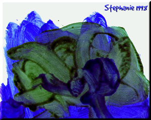Blue/Green painting