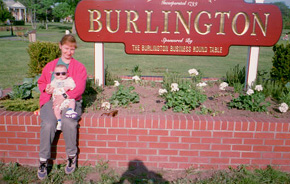 Stephanie & Mommy on the common
