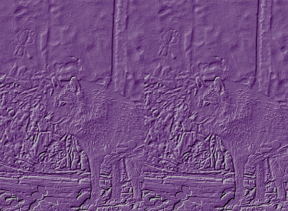 And a lila wolf background