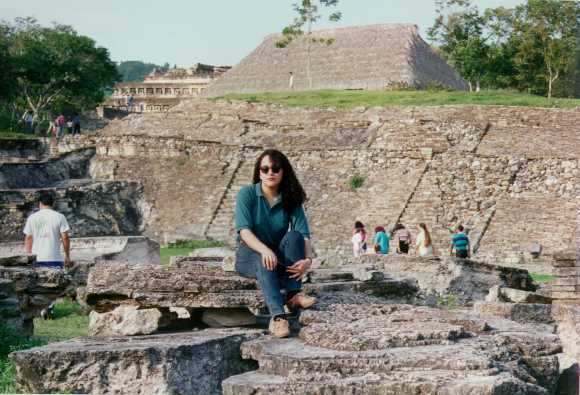 Gaby at Tajin