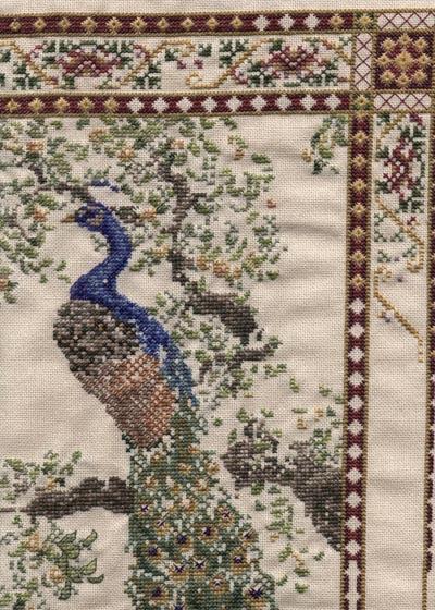 Peacock Tapestry, Teresa Wentzler, March, 1999