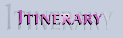Itinerary Main Page Header
