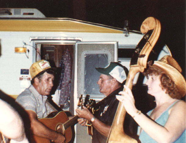 Jammin at a Bluegrass Festival
