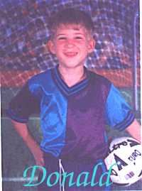 Donald's 1998 soccer picture.