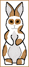 Broken Light Brown Standup Bunny