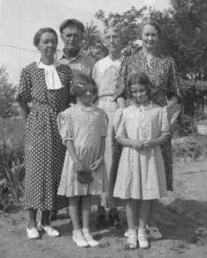 Bessie, Andrew, Margaret, June, Laura