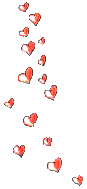 cascading hearts
