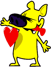 dog with big heart