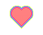 blinking heart