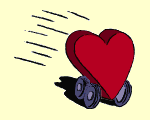 heart jumping for joy
