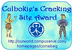 Culbokie's Cracking Web site award !