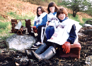 The old Telly and Tattered Poufee