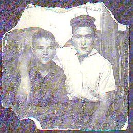 Frank Cyphers and unidentified older boy