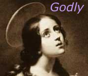 I strive to be more godly.