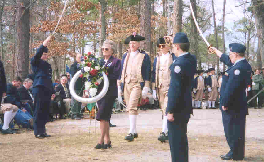 Jane Hampton, Organizing Regent, Lt. James Monroe Chapter