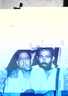 Kiko con los primeros compaeros de Palomeras Altas, Domingo y Manolo