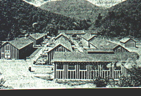 A typical C.C.C. Camp