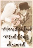 Wonderful Wedding Award