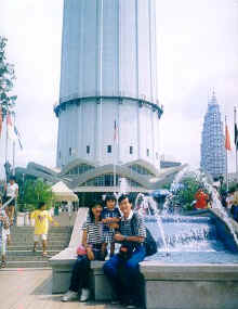 At KL Tower - 8 Nov. 1999