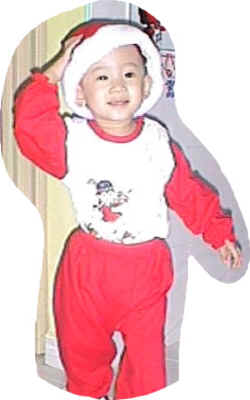 Tiffany dress as Santa Claus