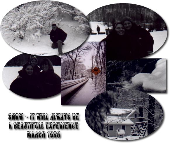 Dirk, Ronel, Duan and Louise we had such great times enjoying the wonder of the snowfall. The environment was a picture after a night of new snow!