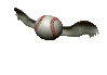 flying baseball