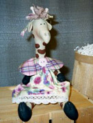 Whimsical country crafts and soft sculpture critters by Heart & Sew