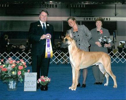 Robbie wins Best In Specialty Show