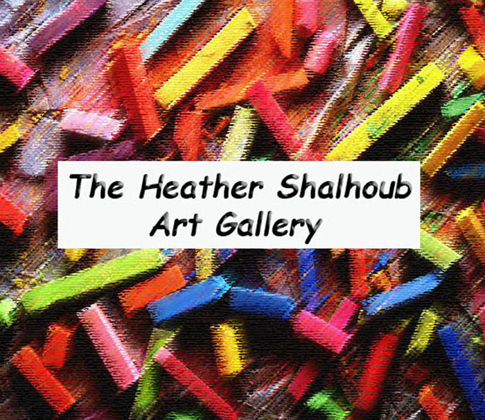 Image of chalk pastels, click here to enter the Heather Shalhoub Art Gallery