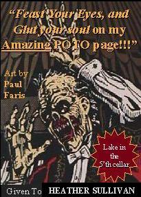 Feast your eyes, glut your soul, on my amazing POTO page!