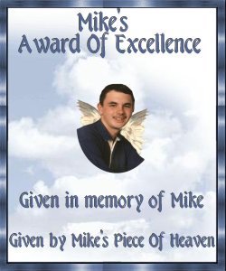 Mike's Piece Of Heaven Award