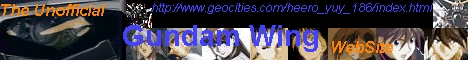 The Unofficial Gundam Wing Website