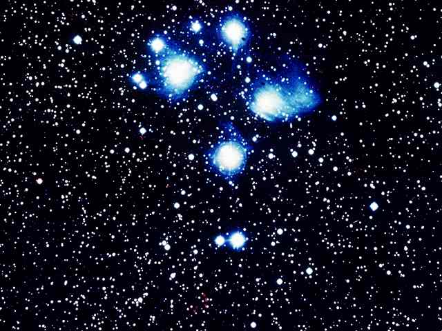 M 45 - Pleiaden - Hubble-Space Telescope - NASA/ARC
