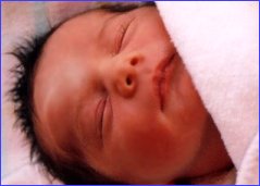 McKenzie Rose aged 6 weeks