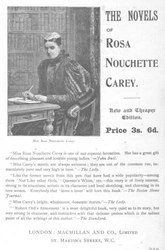 Endpaper from a copy of MARY ST JOHN