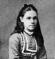 Miss Ellen Thorneycroft Fowler as a schoolgirl