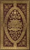 Front cover of a bound annual edition of LONDON SOCIETY
