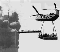WTC Roof Rescue with Helicopter