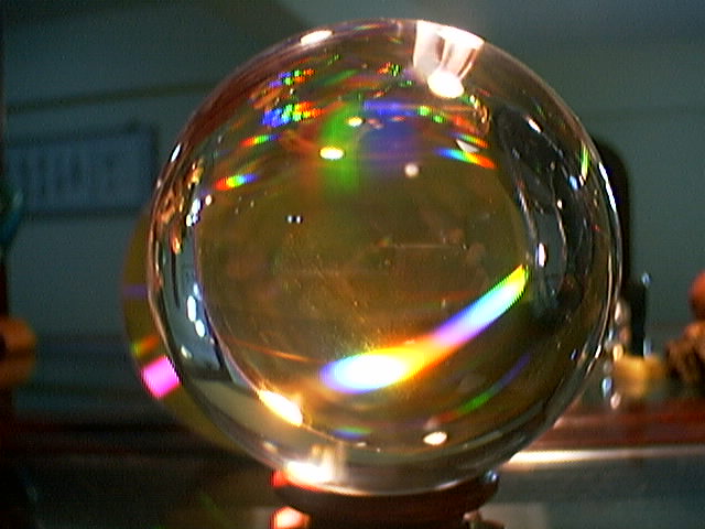 Pure Quartz Crystal Ball