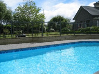 The swimming pool