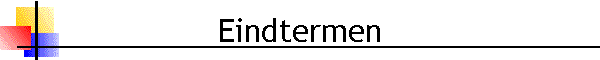 Eindtermen