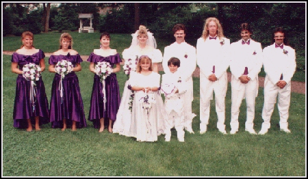 The wedding party