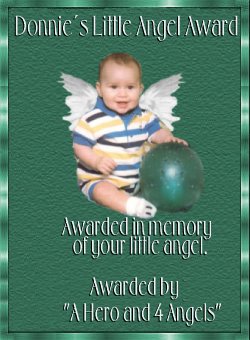 Donnie's Little Angel Award