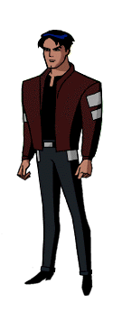 Terry McGinnis. El grfico ha sido creado por DCU Animated.