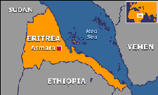 Map of Eritrea=