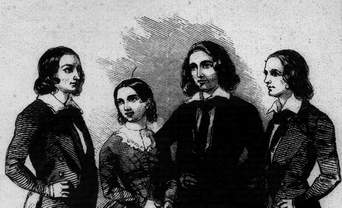[1846 Margaret Gillies sketch of the Hutchinson Family quartet]