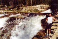 Click to enlarge my pic - Provo Falls, UT - Summer 2000